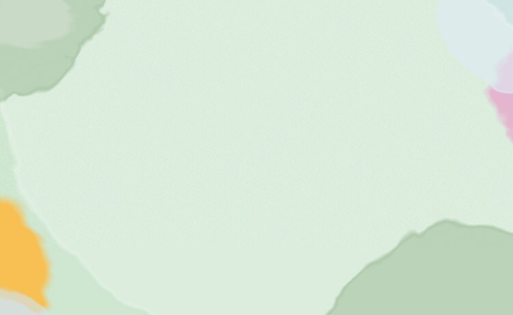 Background image shows mainly green with paint splashes of different bright colours on top.