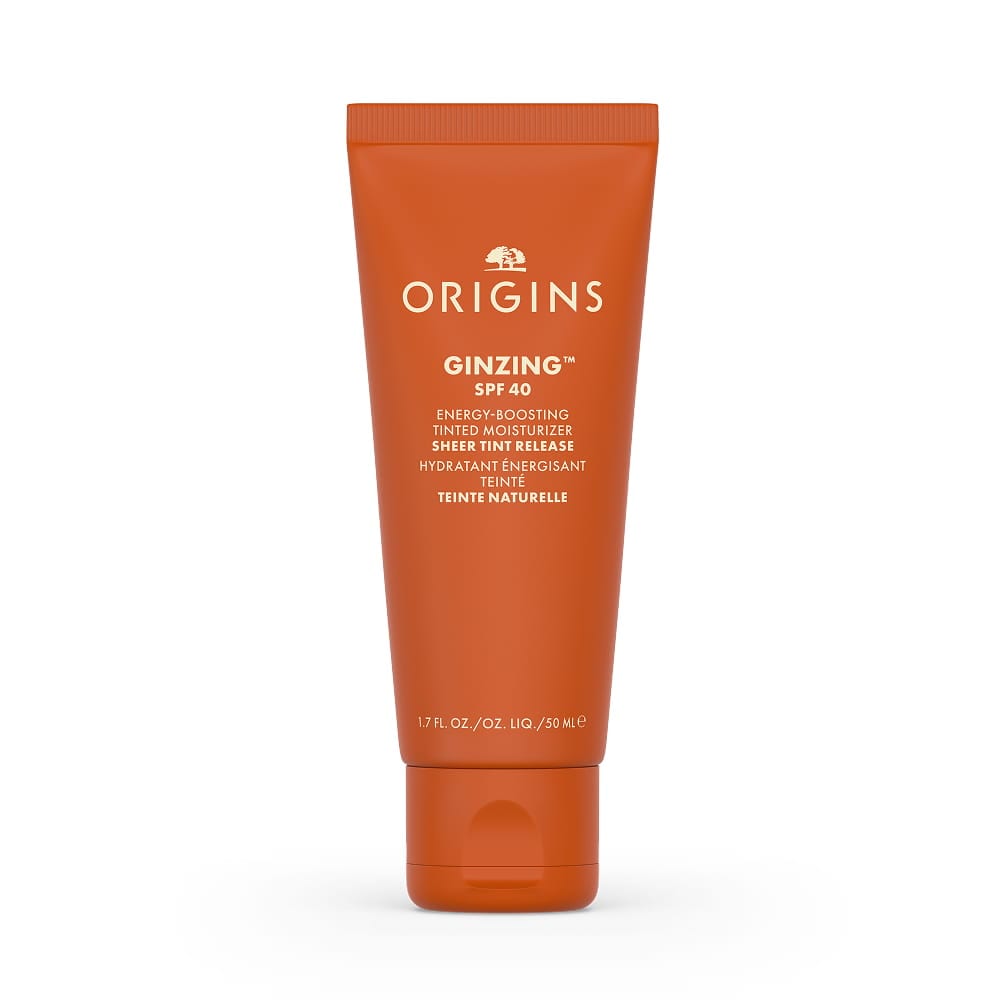 Ginzing™ Energy-Boosting Tinted SPF40 Moisturiser, Shade 1, 50ml